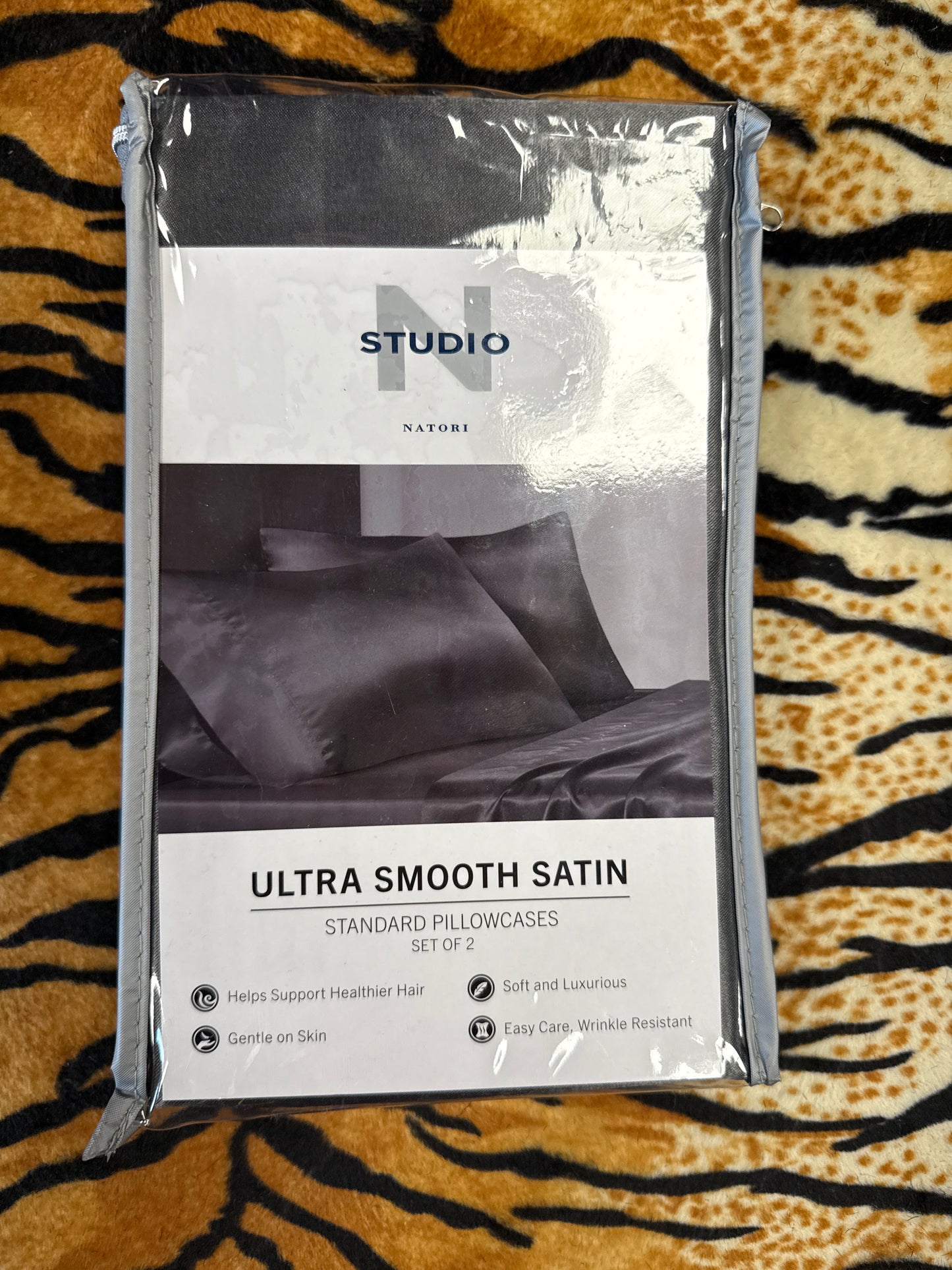 N Studio Satin Pillowcase