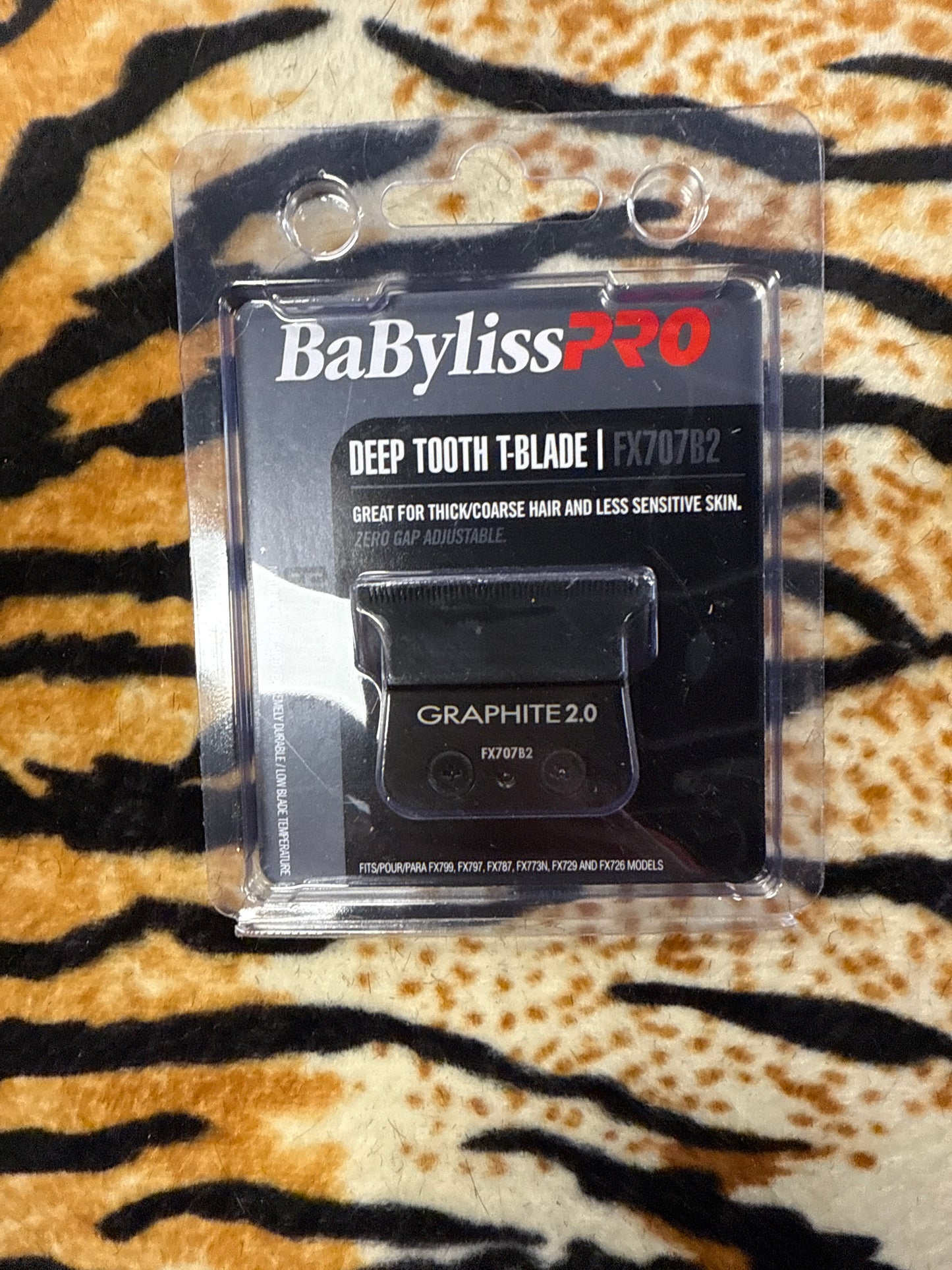 BaBylissPRO Deep Tooth T-Blade Graphite 2.0
