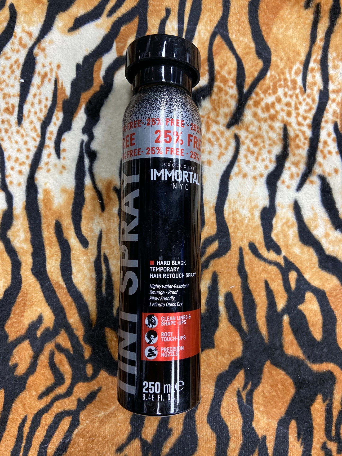 Immortal Tint Spray Hard Black