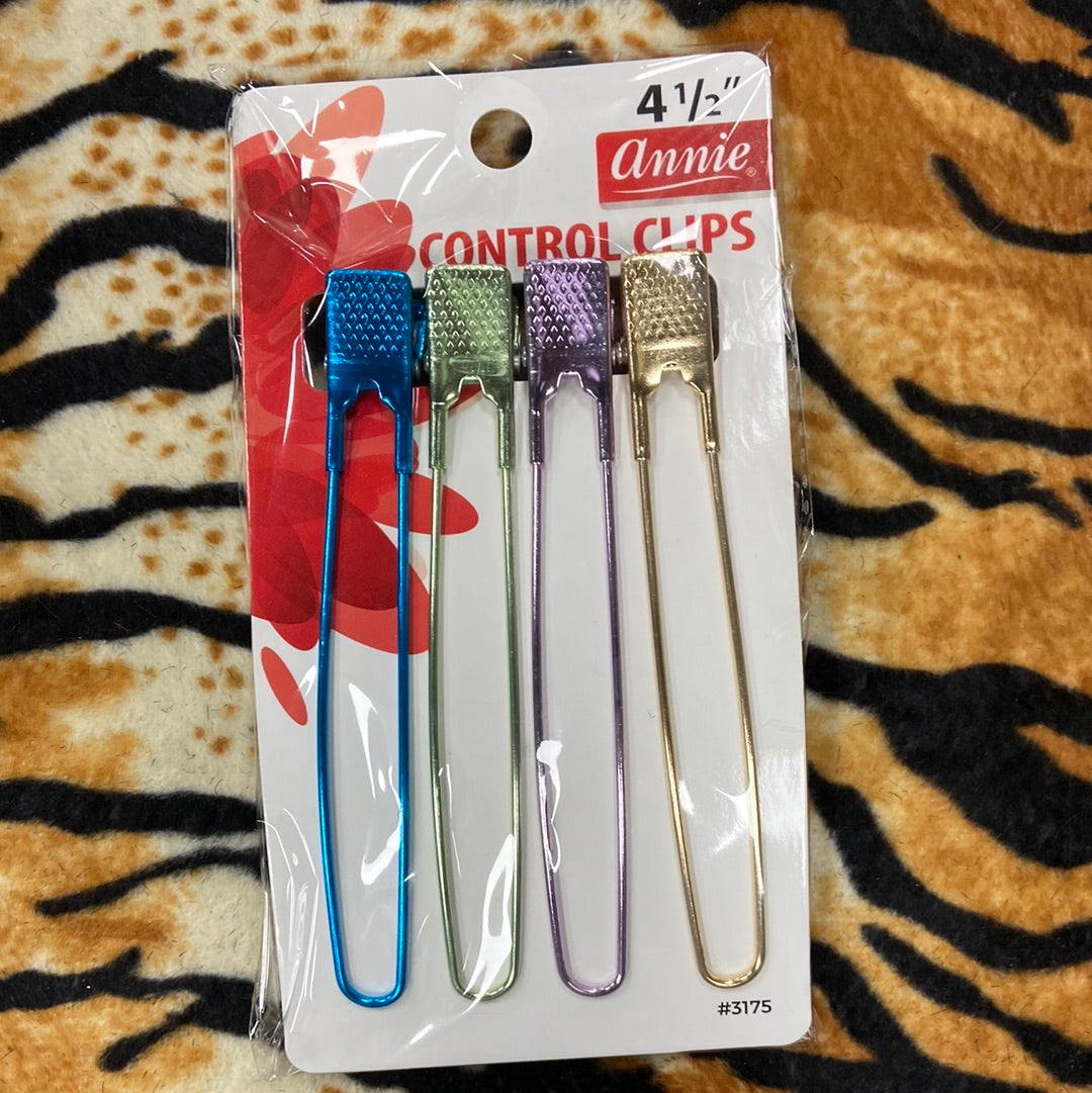 Annie 4 1/2” Control Clips