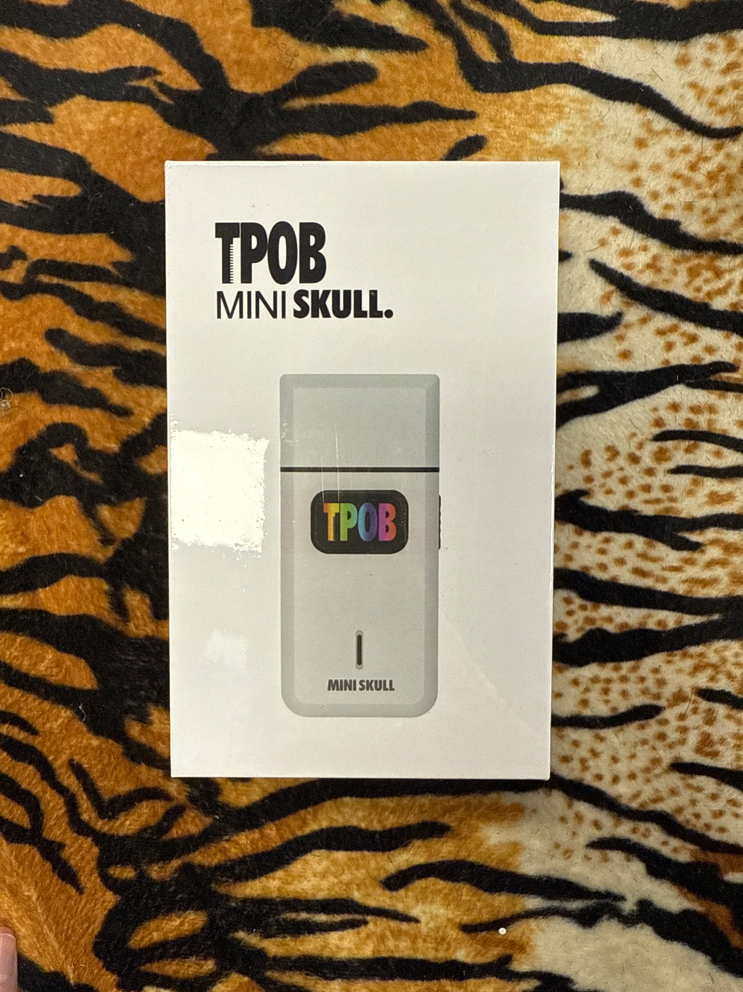TPOB Mini Skull Single Foil Shaver (white)