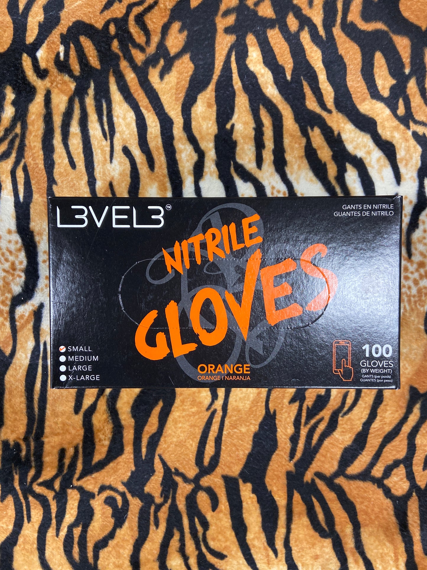 Level 3 Nitrile Gloves Orange