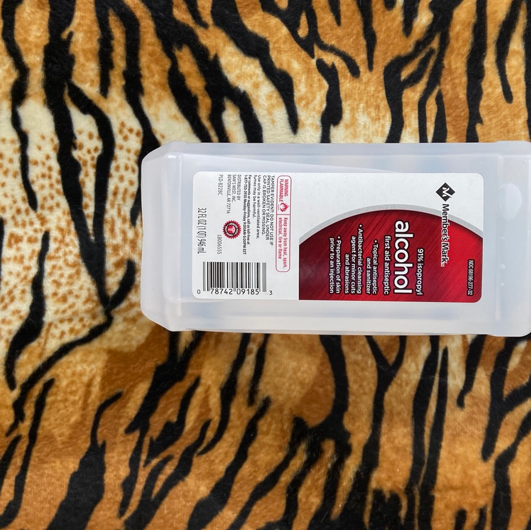 91% Isopropyl Alcohol