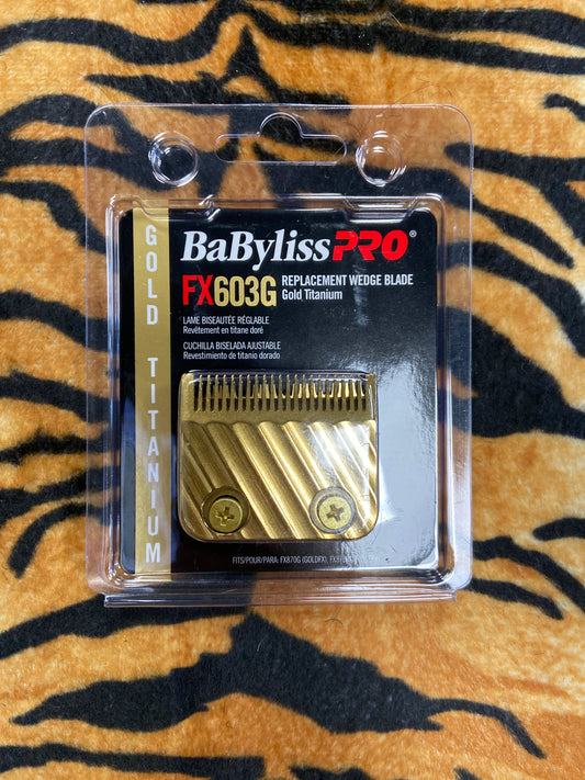 BaBylissPRO Fx Gold Titanium Clipper Blade Replacement