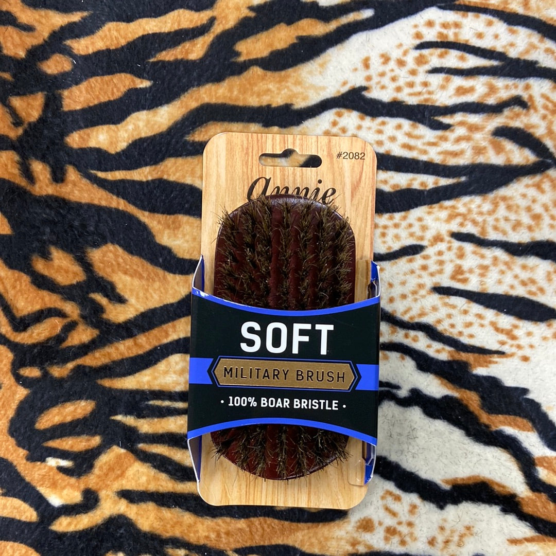 Soft Military Boar Bristle Brush