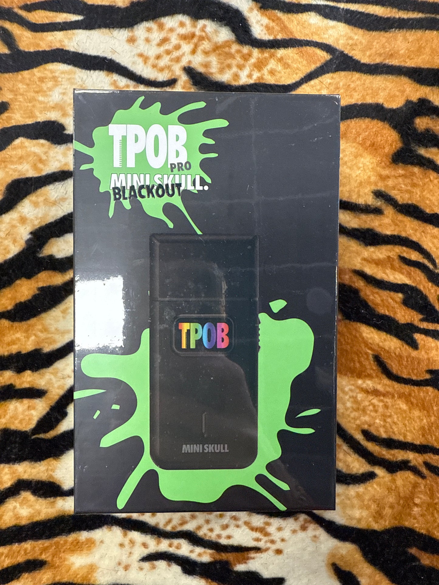 TPOB Mini Skull Blackout Single Foil Shaver