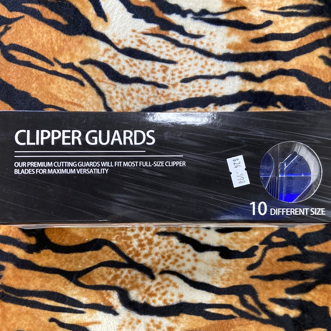 Clipper Guards Snap On (Silver)