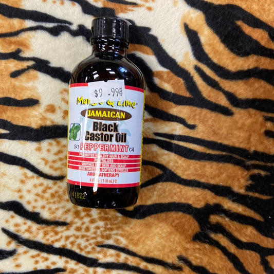 Black Castor Oil Peppermint