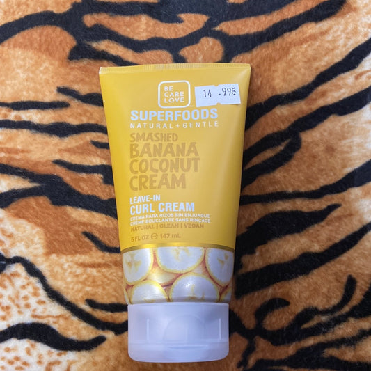 Be Care Love Smashed Banana Coconut Leave-In Curl Cream